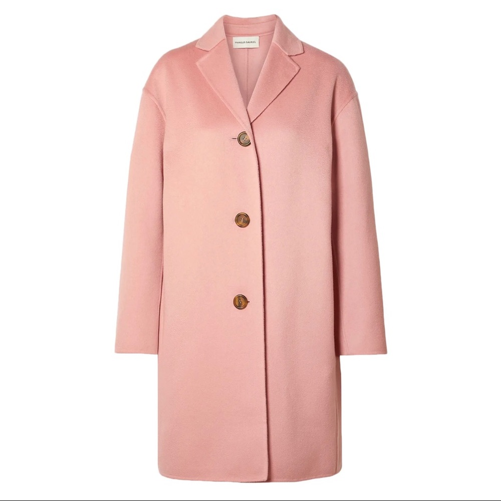 NWT Mansur Gavriel Cashmere Pink Coat